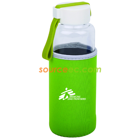 客製化450ML泡茶玻璃杯禮品