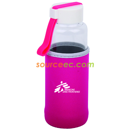 客製化450ML泡茶玻璃杯禮品