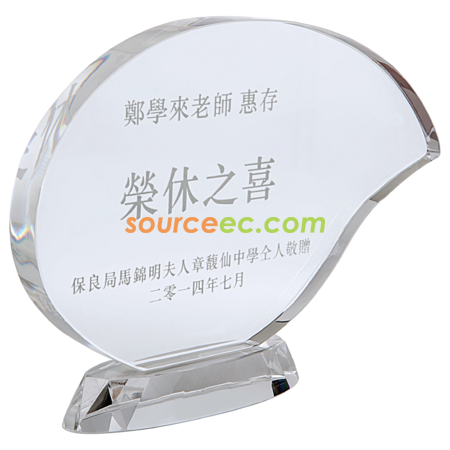 客製化水晶獎座禮品
