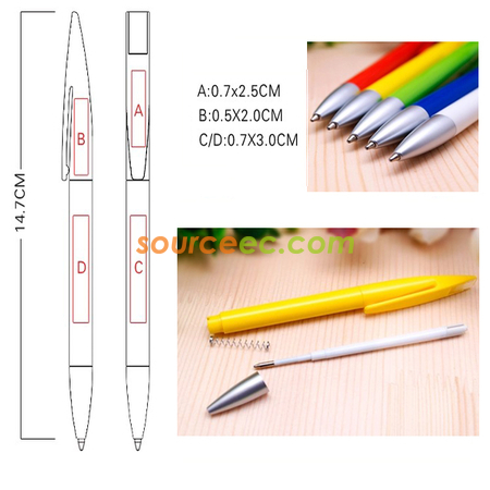 客製化旋轉圓珠筆禮品