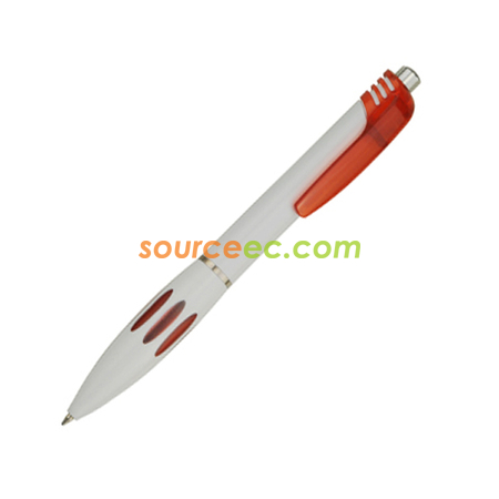 客製化白色筆桿禮品筆禮品