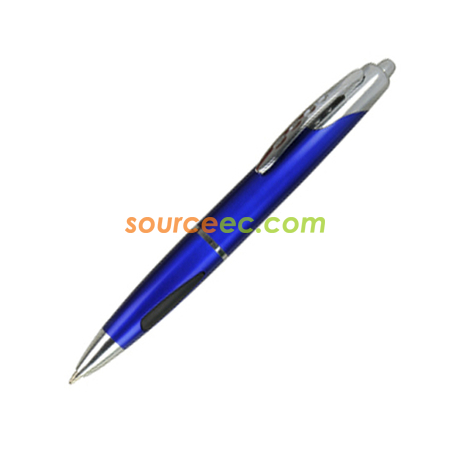 客製化實色按動圓珠筆禮品