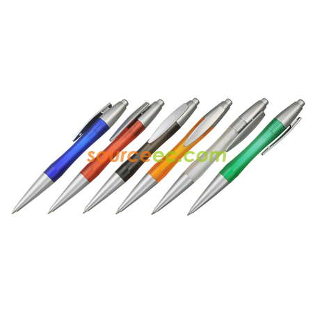 客製化透明噴砂廣告筆禮品