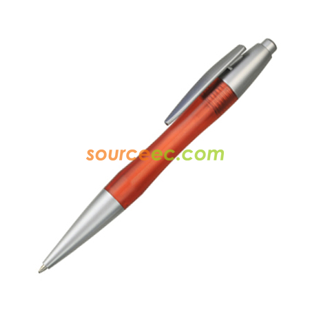 客製化透明噴砂廣告筆禮品
