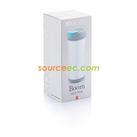 客製化Boom百分百可回收雙層水瓶禮品