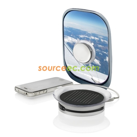 客製化Port吸窗式太陽能充電器禮品