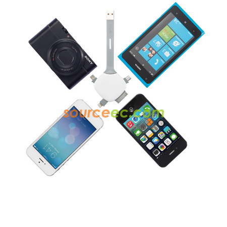 客製化Quatro 4合1手機連接線禮品