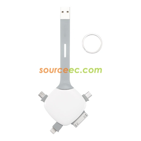 客製化Quatro 4合1手機連接線禮品