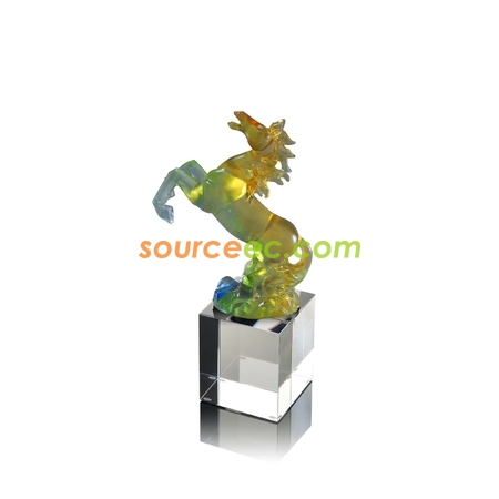客製化琉璃水晶座禮品