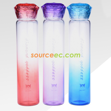 客製化420ML鑽石女神玻璃杯禮品