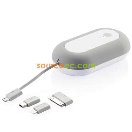 客製化行動電源兩件套禮品