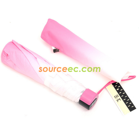 客製化漸變色三折傘禮品