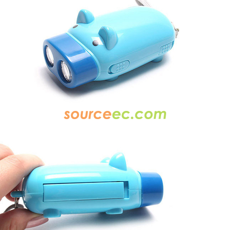 客製化環保豬仔電筒禮品
