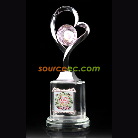 客製化金屬水晶座禮品