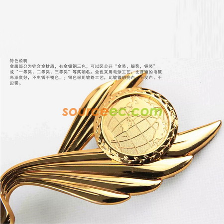 客製化金屬水晶座禮品