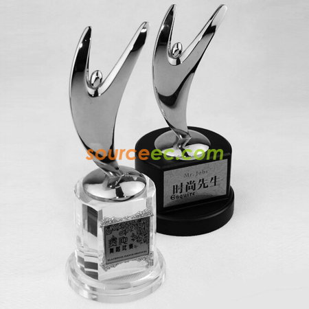客製化金屬水晶座禮品