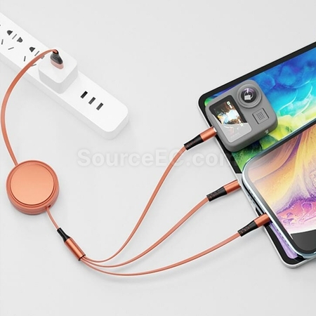 客製化多功能三合一充電線禮品