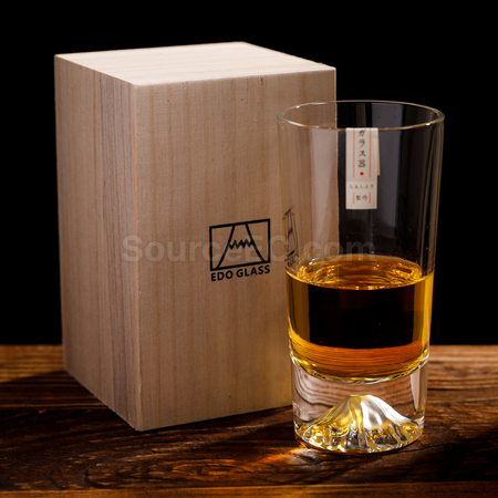 客製化日式富士山威士忌酒杯禮品