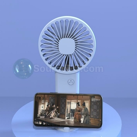 客製化USB手持坐臺小風扇禮品