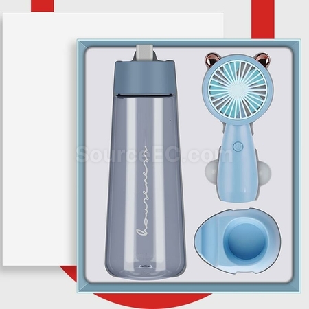 客製化水杯小風扇商務禮品套裝禮品