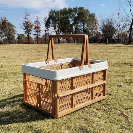 客製化折疊野餐購物籃禮品