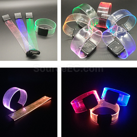 客製化LED磁吸發光手環禮品