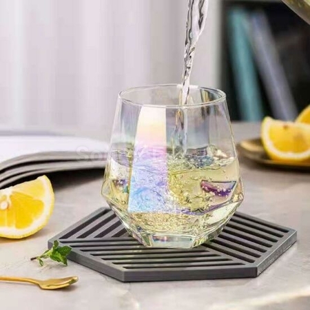 客製化六角玻璃杯禮品