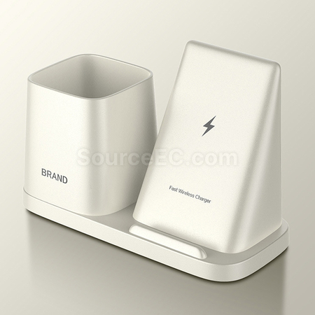 客製化無線充電筆筒禮品