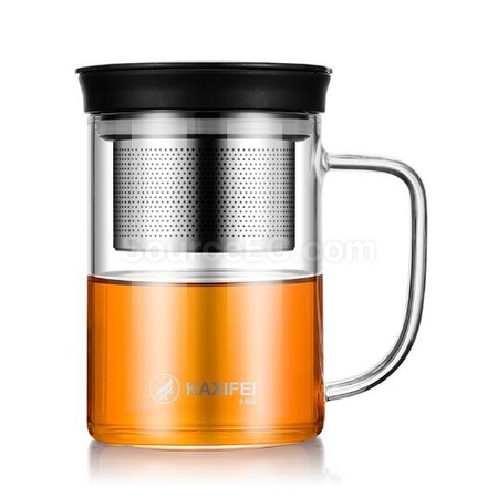 客製化帶茶隔玻璃杯禮品