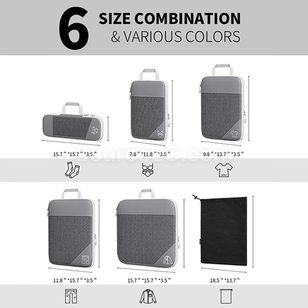 客製化多用途旅行收納袋6件套禮品