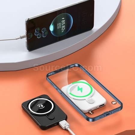客製化超薄磁吸無線移動電源禮品