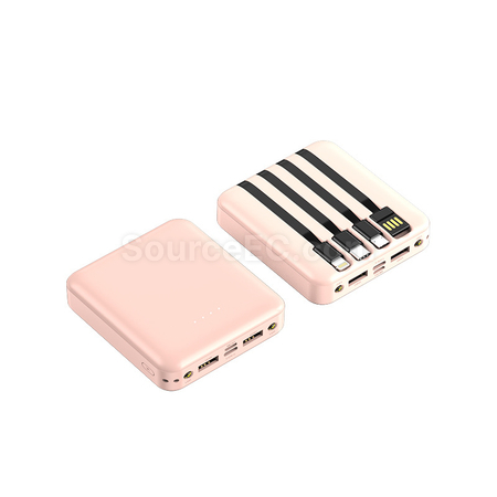 客製化帶線移動電源禮品