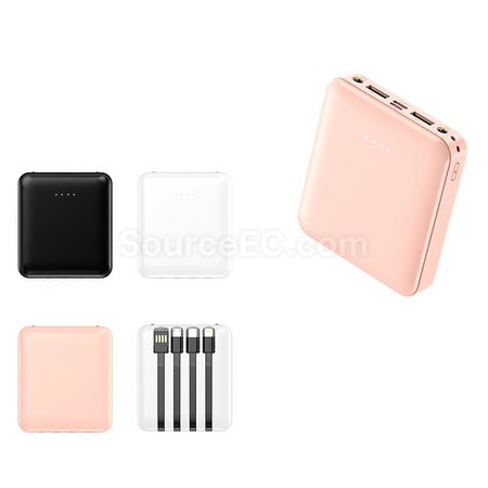 客製化帶線移動電源禮品