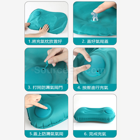 客製化按壓充氣枕頭禮品