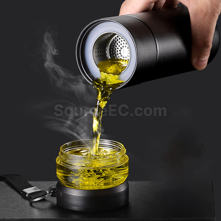 客製化智能茶水分離客製化保溫杯禮品