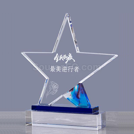 客製化水晶獎座禮品