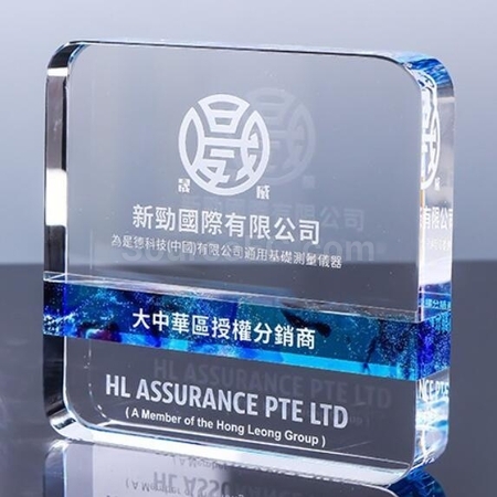 客製化水晶獎座禮品