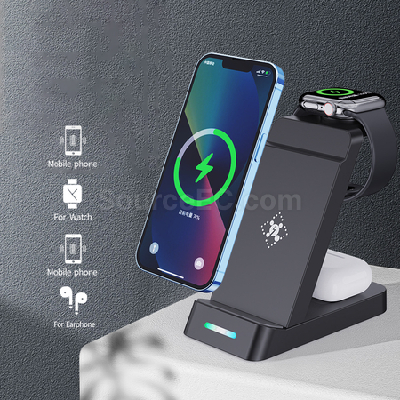 客製化三合一無線充電支架禮品