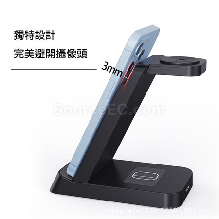 客製化三合一無線充電支架禮品