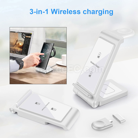 客製化三合一無線充電支架禮品
