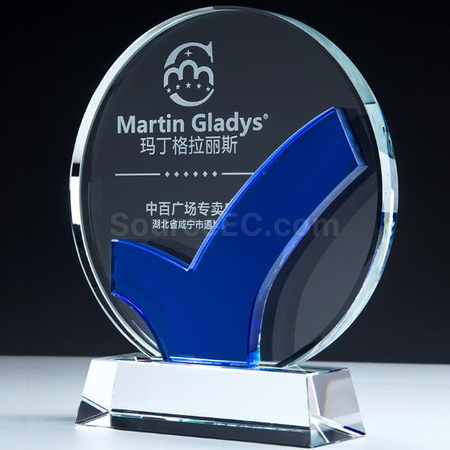 客製化水晶獎座禮品
