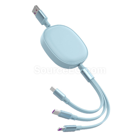 客製化三合一伸縮資料線禮品