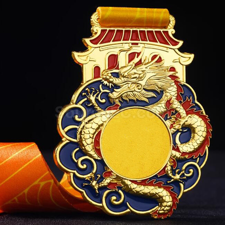 龍金屬獎牌