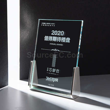 客製化皇冠水晶獎座禮品