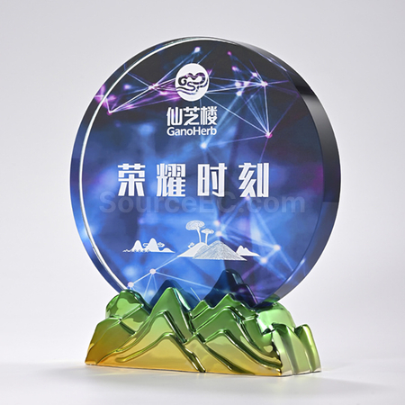 客製化水晶獎座禮品