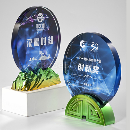 客製化水晶獎座禮品