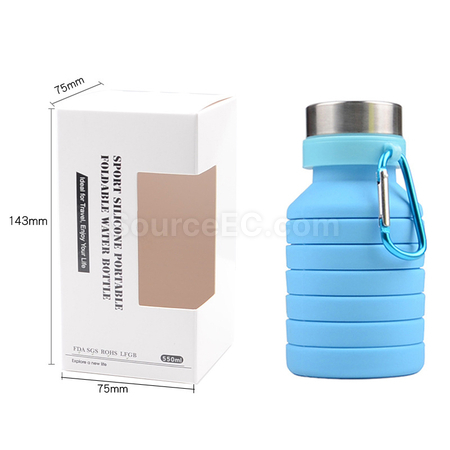 客製化矽膠折疊水樽禮品
