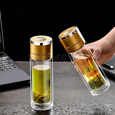 客製化按壓一鍵開啟玻璃杯禮品