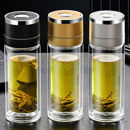客製化按壓一鍵開啟玻璃杯禮品
