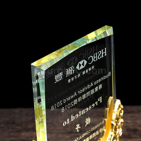 客製化水晶獎座禮品